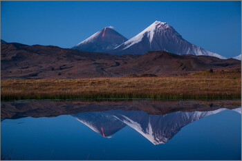 На Камчатке двое туристов сорвались с вулкана Ключевской