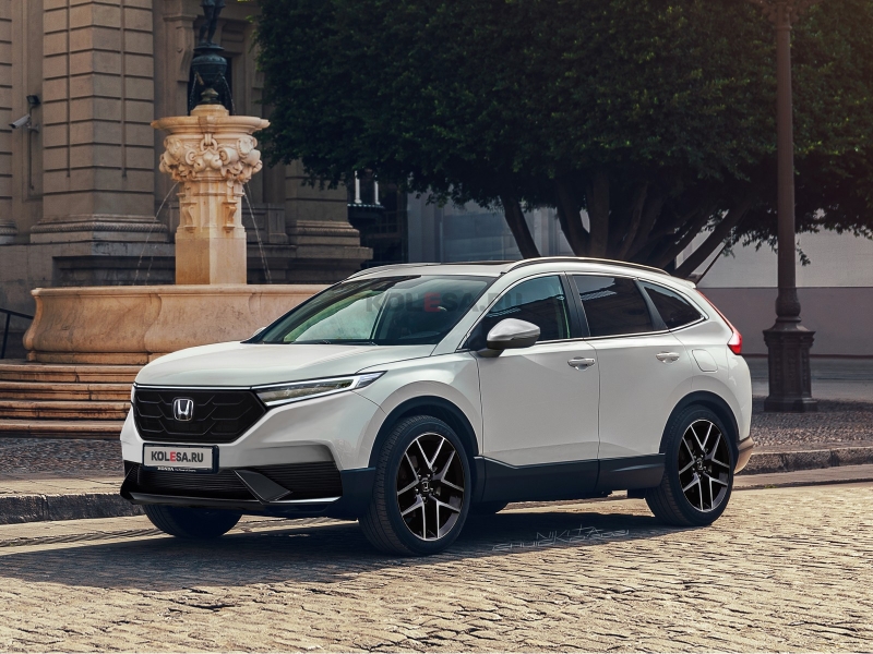 Новая Honda CR-V: первые изображения
