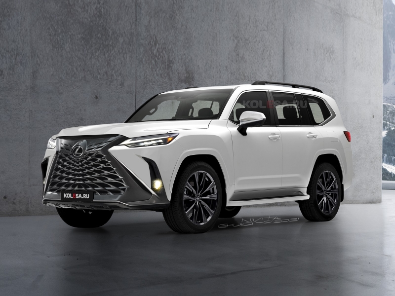 Новый Lexus LX 570: первые изображения