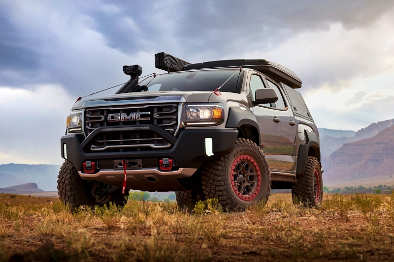 По лесам и горам: пикап GMC Canyon AT4 Ovrlandx для экстремального бездорожья