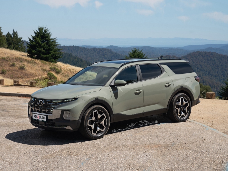Семиместный кроссовер на базе Hyundai Santa Cruz: каким он может быть
