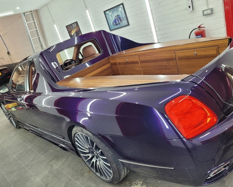 За гранью допустимого: Bentley Continental Flying Spur превратили в пикап