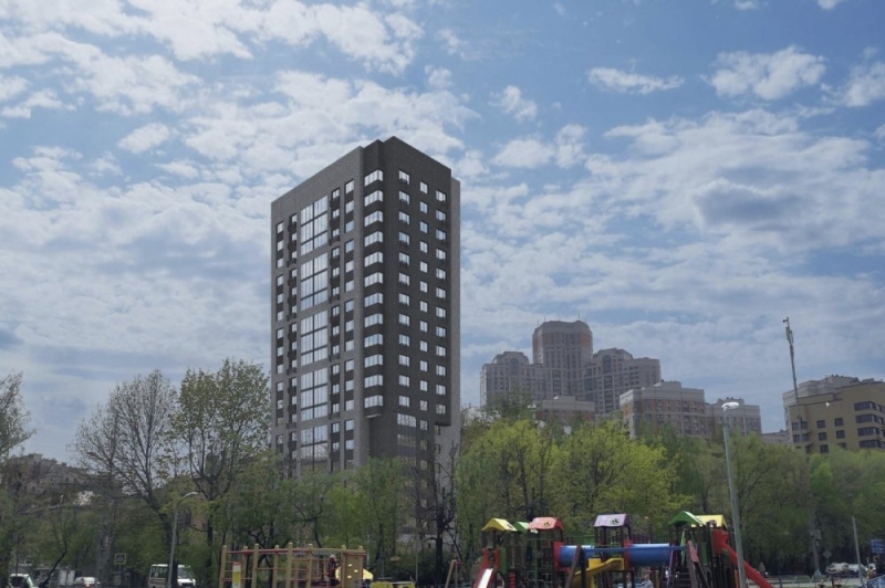 Дом по реновации в районе Бирюлёво Восточное выполнят в графитовых оттенках