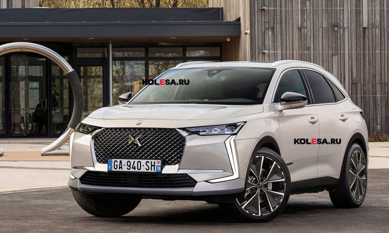 Французы готовятся к презентации обновлённого DS 7 Crossback: первое изображение