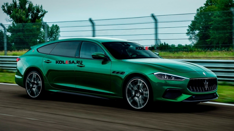 Maserati может сделать из Quattroporte универсал: первое изображение