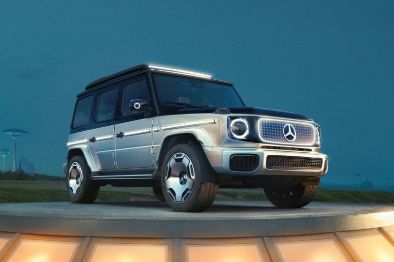 Mercedes-Benz EQG: четыре электромотора, батарея в раме и ящик вместо запаски