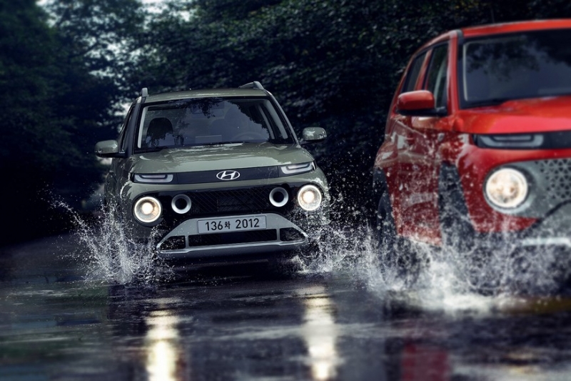 Новый кроссовер Hyundai «начального уровня»: это Casper, и у него два варианта дизайна