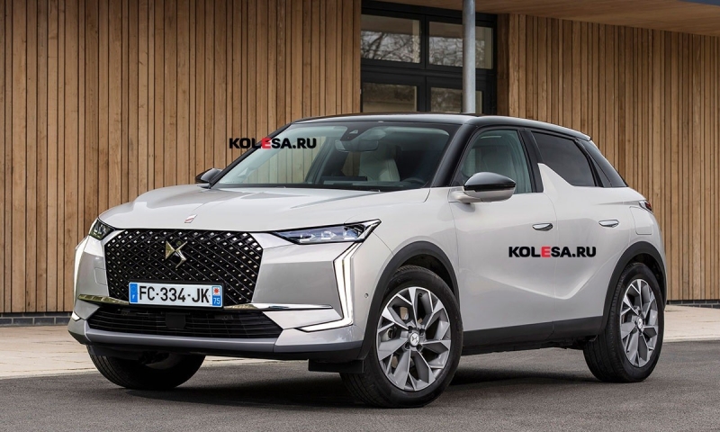 Обновлённый паркетник DS 3 Crossback: первое изображение