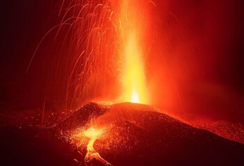 На острове Пальма произошло землетрясение