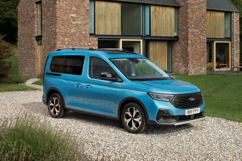 Новый Ford Tourneo Connect получил от донорского VW Caddy полный привод