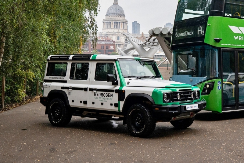 Водородный Ineos Grenadier уже существует, но купить его можно будет ещё не скоро