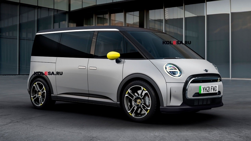 Mini разрабатывает «зелёный» минивэн: первое изображение Traveller