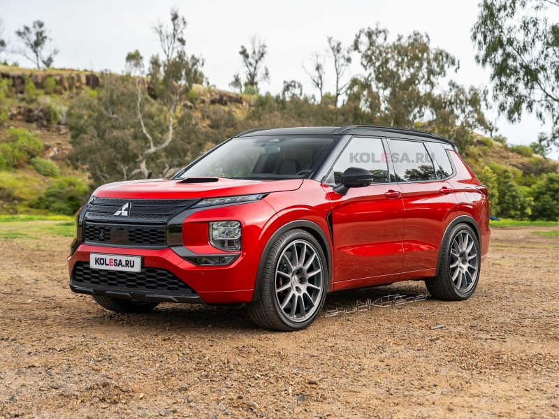 Mitsubishi Outlander Evolution: первые изображения