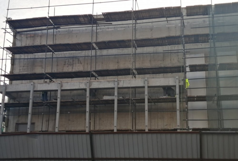 Монолитные работы по строительству школы начались в Чехове