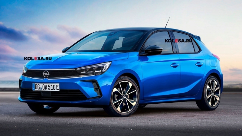 Opel обновит Corsa в следующем году: первое изображение
