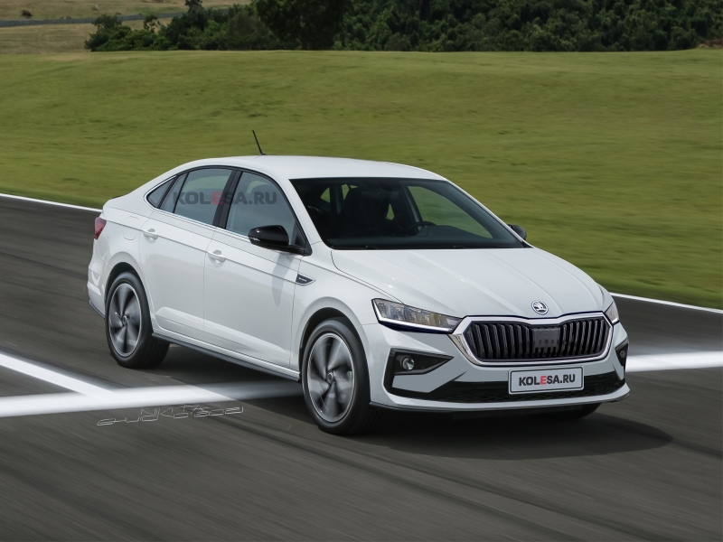 Skoda Slavia: новые изображения