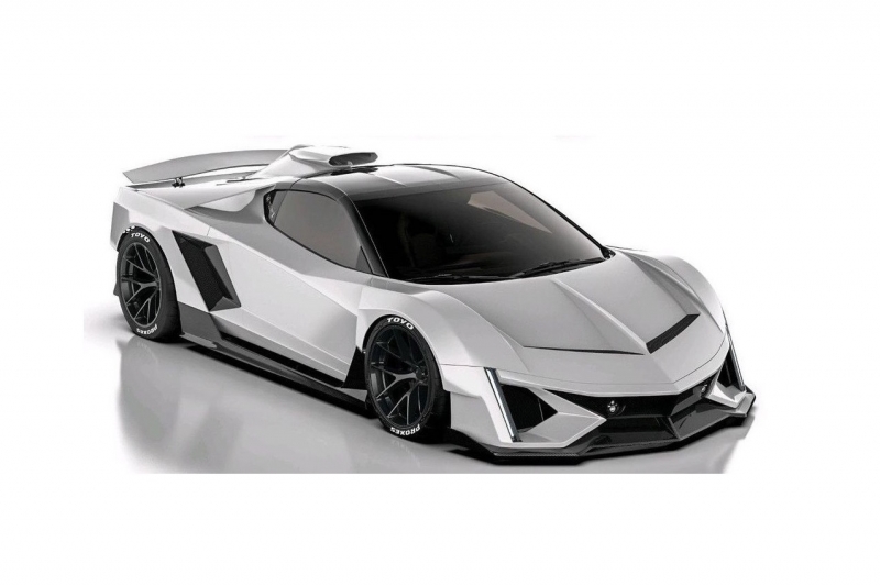 Cadillac C120R: неофициальный люксовый суперкар на базе Chevrolet Corvette