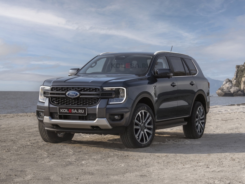 Ford Everest следующего поколения: новые изображения