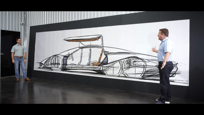 Hennessey задумала нечто безумное: 6-колёсный гиперкар с посадочной формулой 1+2+1