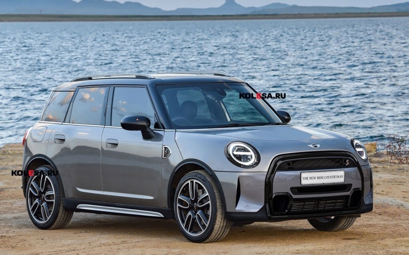 Mini работает над Countryman нового поколения: первое изображение