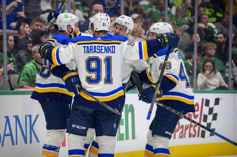 Наши хоккеисты в "Сент-Луисе" набрали семь очков за матч