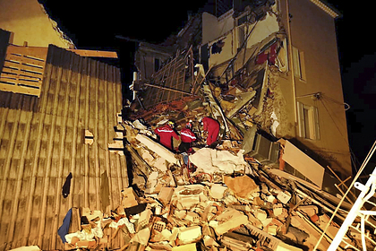 Во Франции взорвалось здание