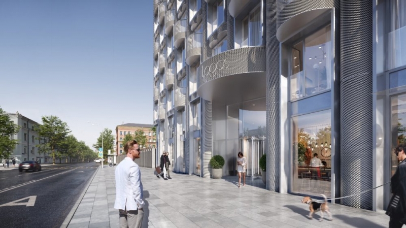 Гостиницу в Москве украсят "серебряными монетами"