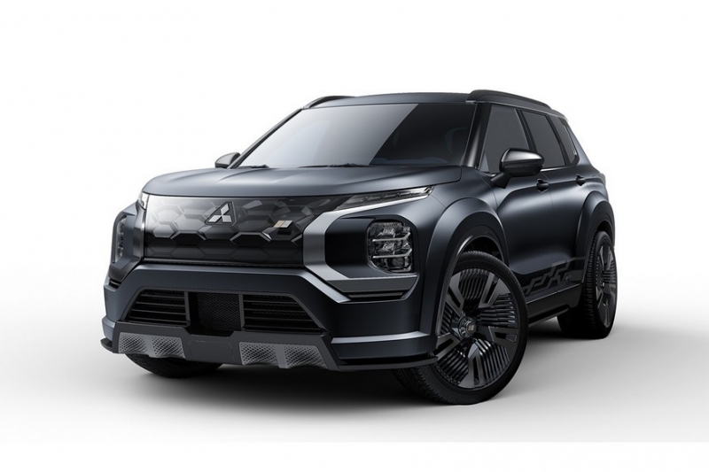 Mitsubishi Outlander превратился в «горячий» Vision Ralliart и обрёл еще две новых версии