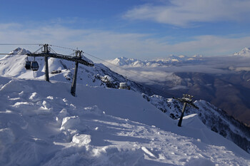 Сильные снегопады ожидаются в горах Сочи