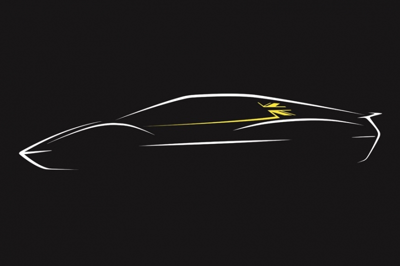 В Lotus поделились эскизом спорткара Type 135: премьеру придётся подождать