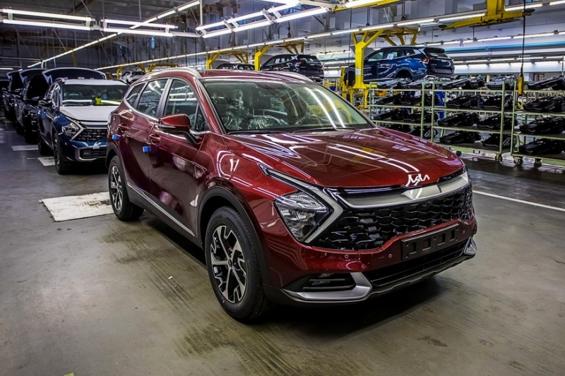 Кроссовер Kia Sportage нового поколения «прописался» в России