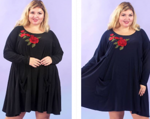 Одежда для полных женщин: ассортимент магазина L'Marka