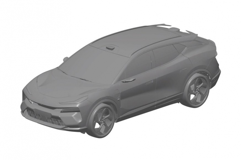 Первый кроссовер Lotus: внешность рассекречена на патентных изображениях