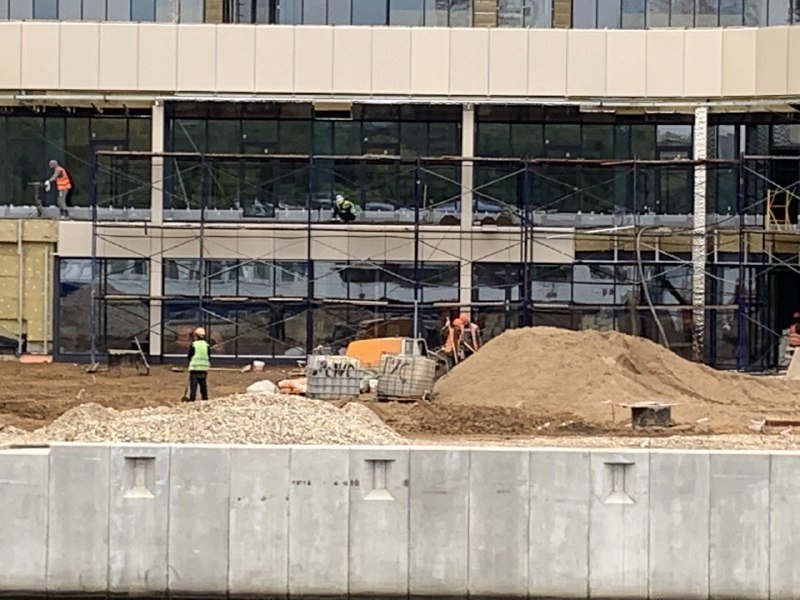 Завершены работы на десяти этажах Национального космического центра