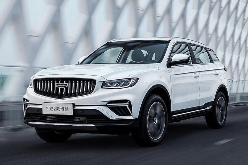 Кроссовер Geely Atlas пережил ещё один рестайлинг перед сменой поколений