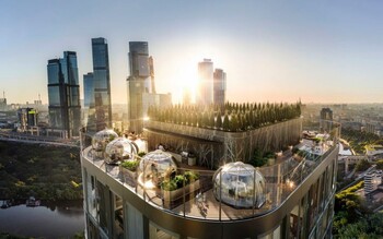 На крышах небоскрёбов Москвы откроют зоны отдыха