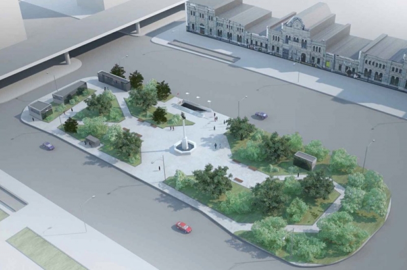 Началось изготовление металлических арок для станции БКЛ метро «Рижская»