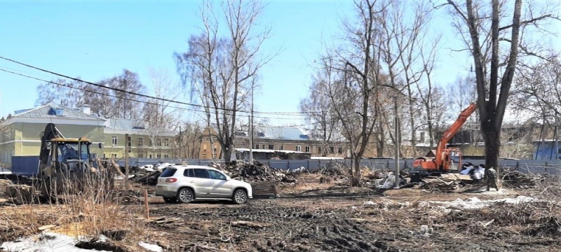 Подрядчик приступил к строительству школы в Орехово-Зуеве