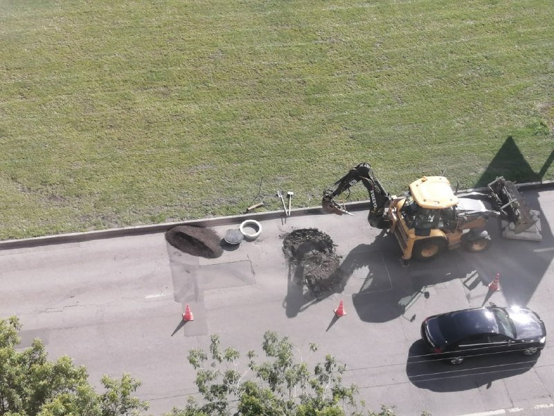 Столичные газовики «защищают» газопровод на Верхних полях