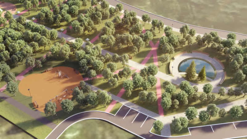 В Больших Вяземах в этом году преобразится сквер возле музея-заповедника А.С. Пушкина