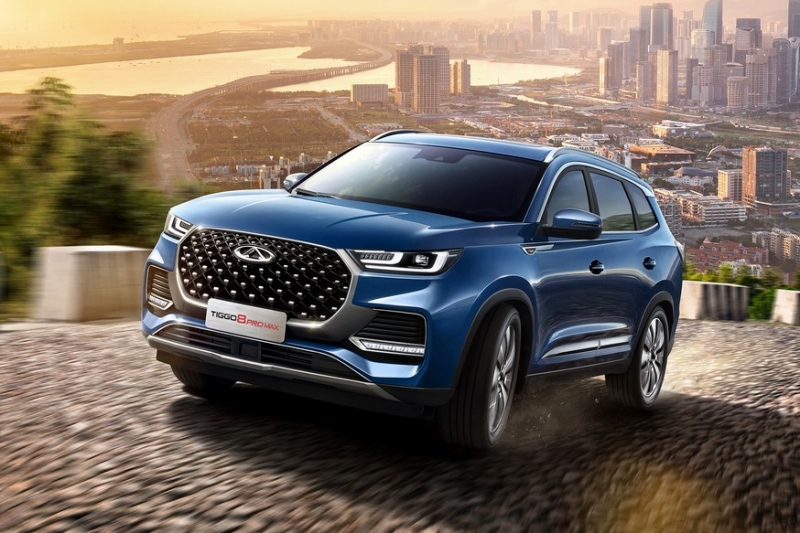 В Россию привезли Chery Tiggo 8 Pro Max: полный привод и более мощный мотор