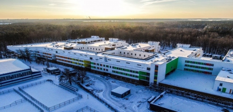 Внутренние работы в здании детского реабилитационного центра завершаются в Подольске