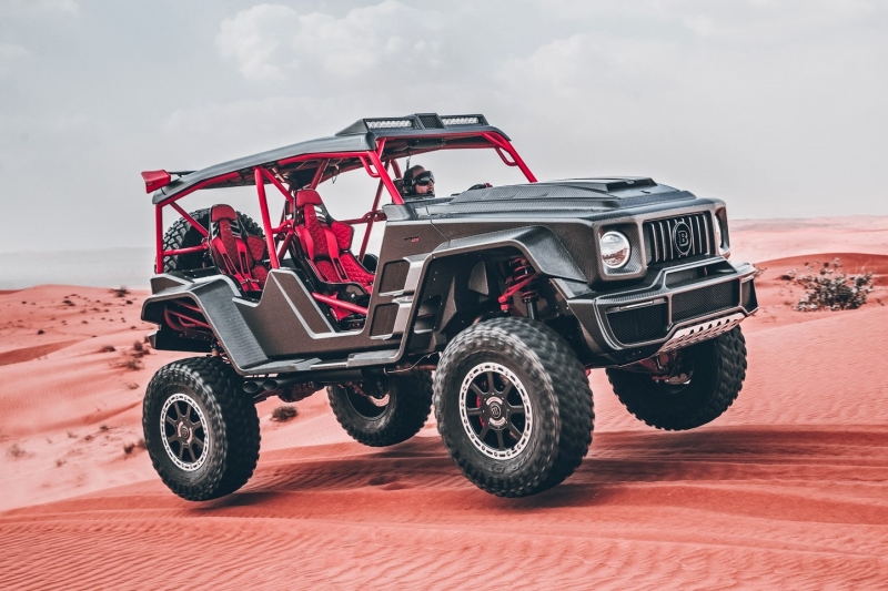 Brabus 900 Crawler: экстремальный внедорожник для пустыни по мотивам «гелика»