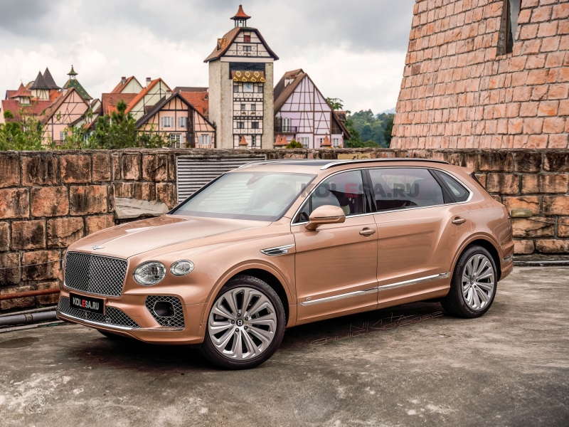 Длинннобазный Bentley Bentayga: новые изображения