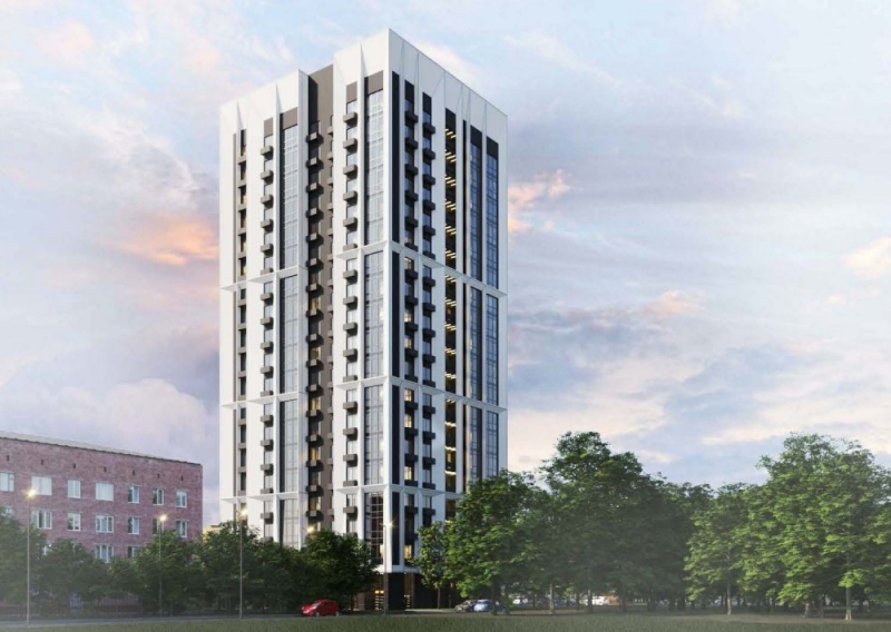 «Монохромный» дом по реновации построят в Нижегородском районе Москвы