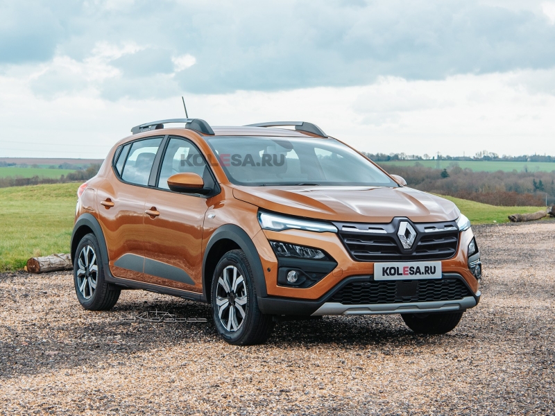 Новый кроссовер Renault на замену Sandero Stepway: первые изображения