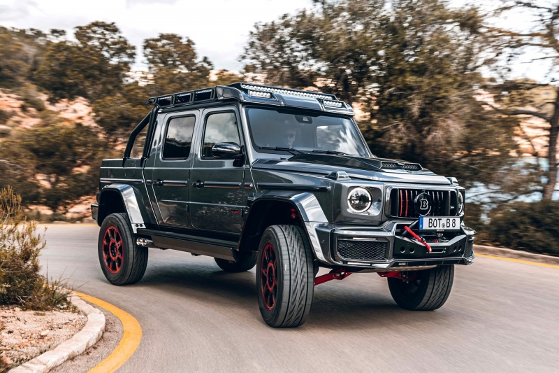 Пикап Brabus 900 XLP: бешеный мотор, фантастическая проходимость и запредельная цена