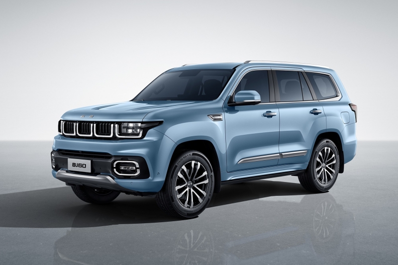 Рамный внедорожник Beijing BJ60: первые официальные фотографии без камуфляжа