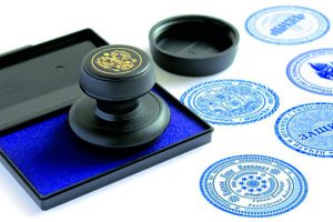 Заказать изготовление печатей оптом несложно