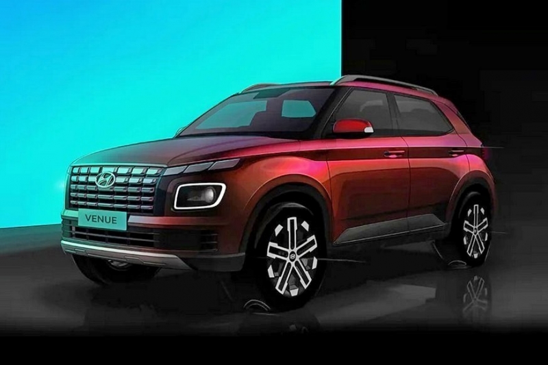 Бюджетный паркетник Hyundai Venue обновлён в стиле старших SUV: официальные изображения